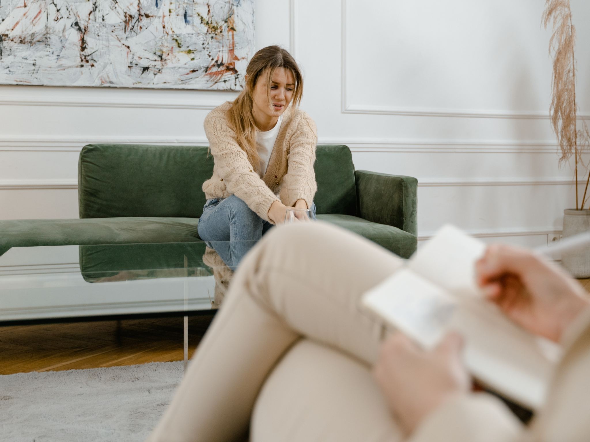 Ambiente accogliente e riservato dedicato ai percorsi di psicologia e psichiatria a Perugia.